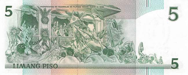 Philippinen 5 Piso 1987 p176